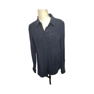 J. Crew Navy Button Down Shirt